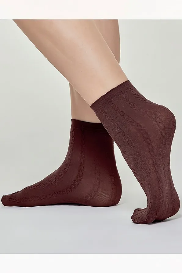 ΓΥΝΑΙΚΕΙΟ ΑΔΙΑΦΑΝΟ ΟΠΑΚ ΣΟΣΟΝΙ ΜΕ ΑΝΑΓΛΥΦΟ ΚΑΘΕΤΟ ΣΧΕΔΙΟ ΑΛΥΣΙΔΕΣ ΣΑΝ ΠΛΕΚΤΟ - CZ MARINA