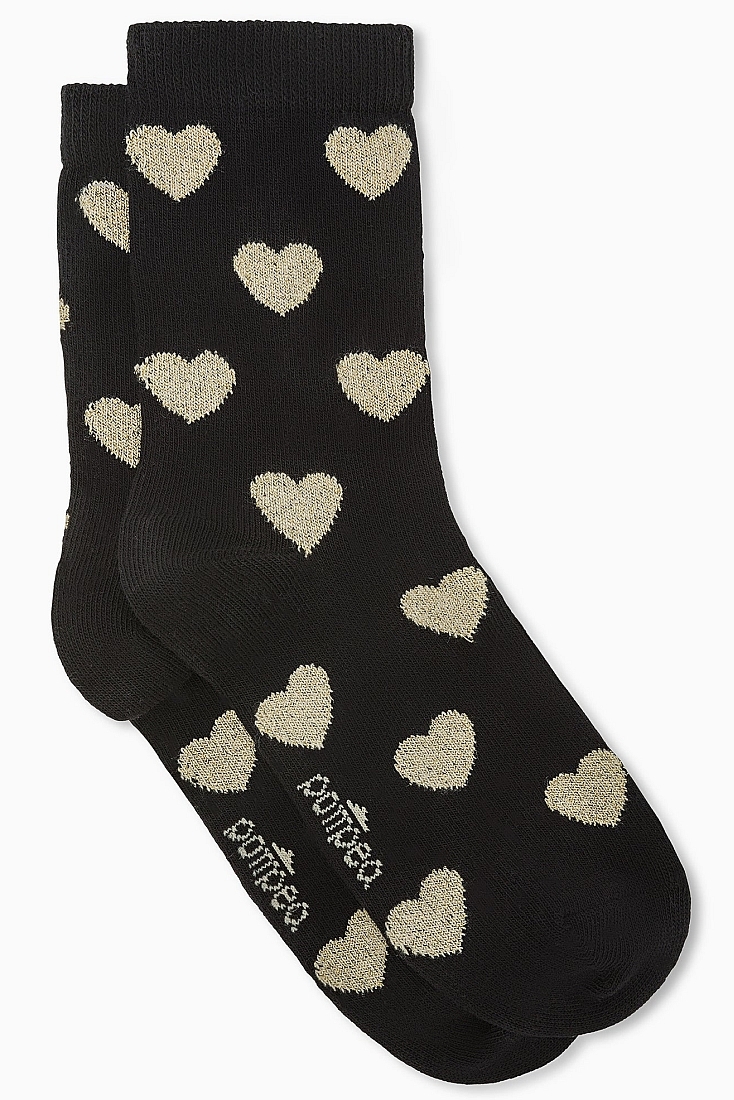 ΚΟΡΙΤΣΙΣΤΙΚΗ ΒΑΜΒΑΚΕΡΗ ΚΑΛΤΣΑ ΣΤΗ ΓΑΜΠΑ ΜΕ ΣΧΕΔΙΟ LUREX ΚΑΡΔΙΕΣ - CZ BIMBA ERICA