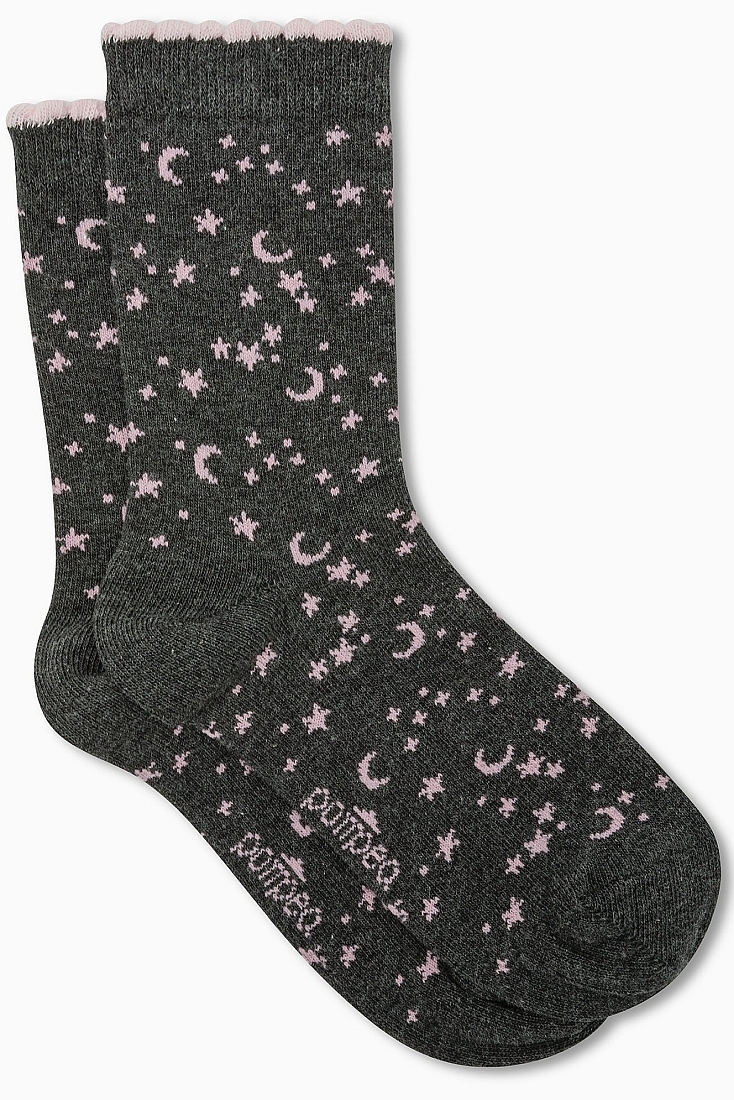 ΚΟΡΙΤΣΙΣΤΙΚΗ ΒΑΜΒΑΚΕΡΗ ΚΑΛΤΣΑ ΣΤΗ ΓΑΜΠΑ ΜΕ ΣΧΕΔΙΑ ΦΕΓΓΑΡΙ ΚΙ ΑΣΤΕΡΙΑ - CZ BIMBA NERIS