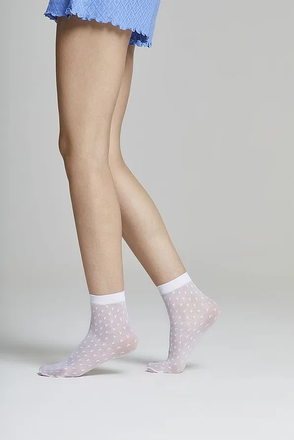 ΓΥΝΑΙΚΕΙΟ ΛΕΠΤΟ ΕΛΑΣΤΙΚΟ ΣΟΣΟΝΙ ΜΕ ΣΧΕΔΙΟ ΜΙΚΡΑ ΤΡΙΓΩΝΑ - CZ FIORDALISO