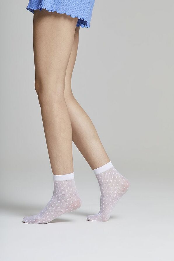 ΓΥΝΑΙΚΕΙΟ ΛΕΠΤΟ ΕΛΑΣΤΙΚΟ ΣΟΣΟΝΙ ΜΕ ΣΧΕΔΙΟ ΜΙΚΡΑ ΤΡΙΓΩΝΑ - CZ FIORDALISO