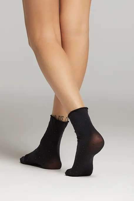 ΓΥΝΑΙΚΕΙΟ ΟΠΑΚ ΣΟΣΟΝΙ ΜΕ ΕΛΕΥΘΕΡΟ ΤΕΛΕΙΩΜΑ ΚΑΙ LUREX ΠΟΥΑ-CZ FRANCESCA