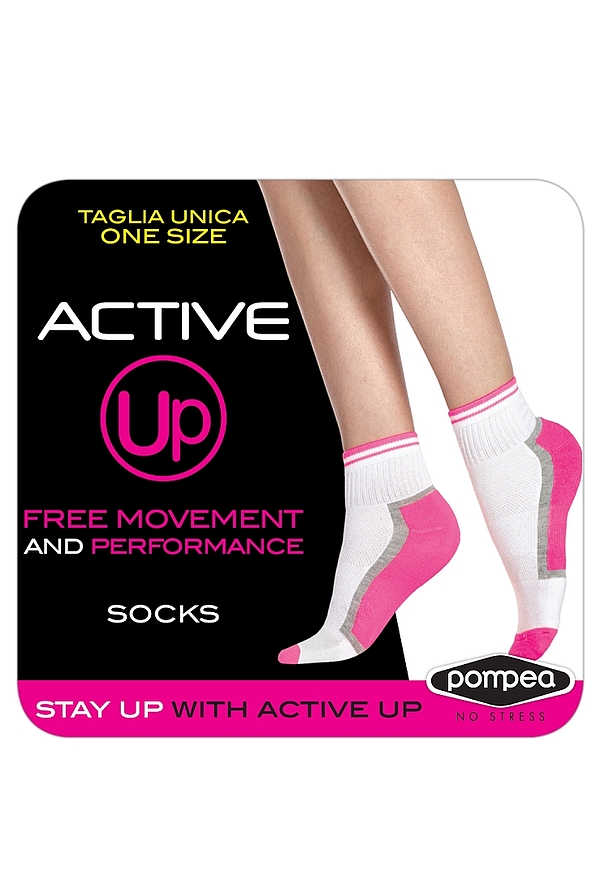 CZ ACTIVE UP GYM WOMAN SPORT COTTON ANKLE SOCKS REINFORCED FOOT TOES AND HEEL