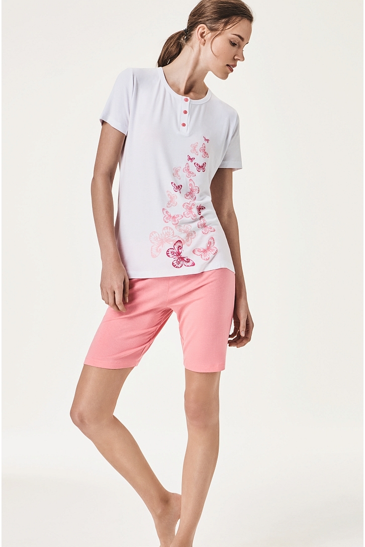 POMPEA PALAU - T-SHIRT & SHORT PANTS IN VISCOSE