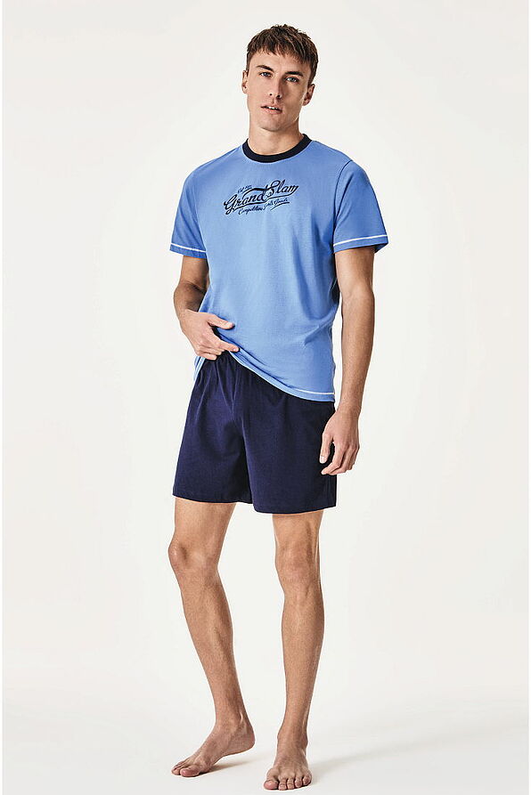 PJ FASANO - T-SHIRT & SHORTS IN COTTON JERSEY