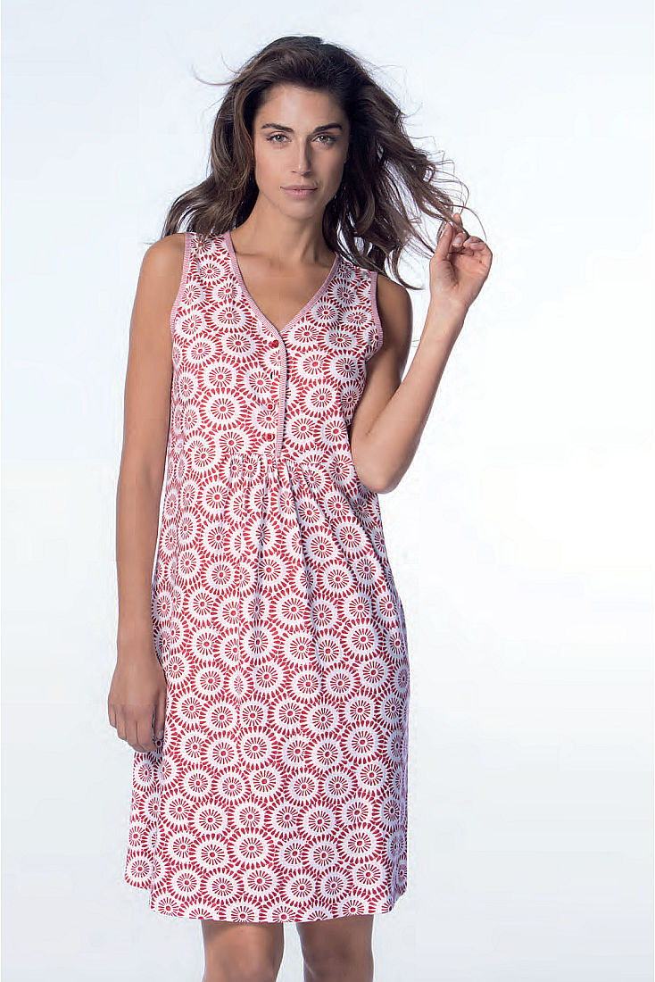 ND PIAZZETTA  ΓΥΝΑΙΚΕΙΑ ΒΑΜΒΑΚΕΡΟ ΝΥΧΤΙΚΟ ΜΕ ΦΑΡΔΙΑ ΤΙΡΑΝΤΑ