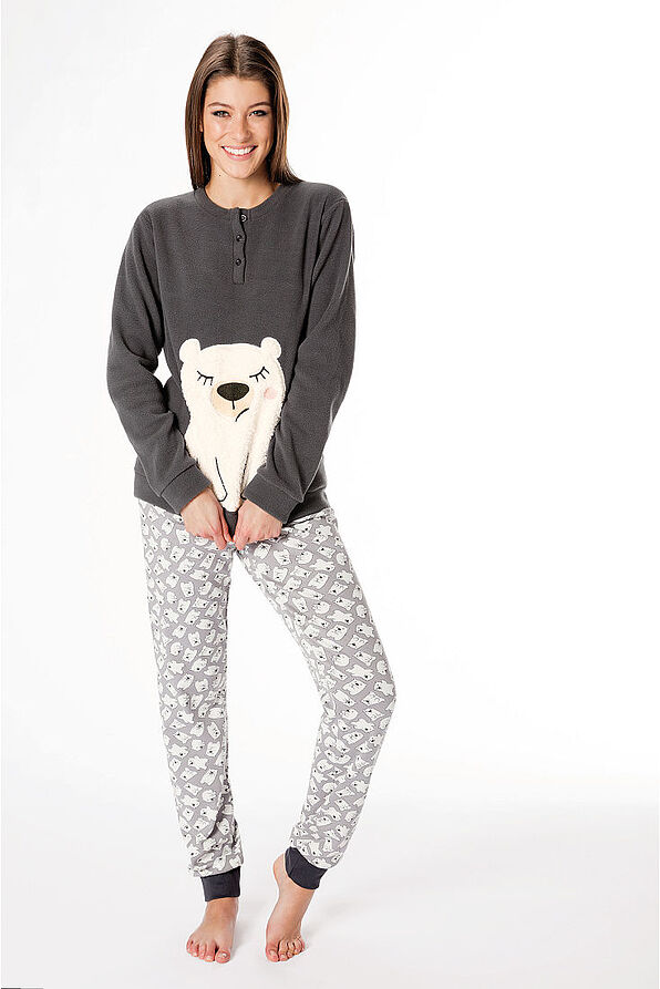 POMPEA CLEA- FASHION PYJAMAS WITH POLAR BEAR PATTERN