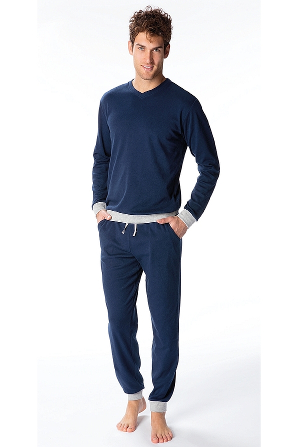 JULIEN - MEN COTTON FASHION LONG PYJAMAS