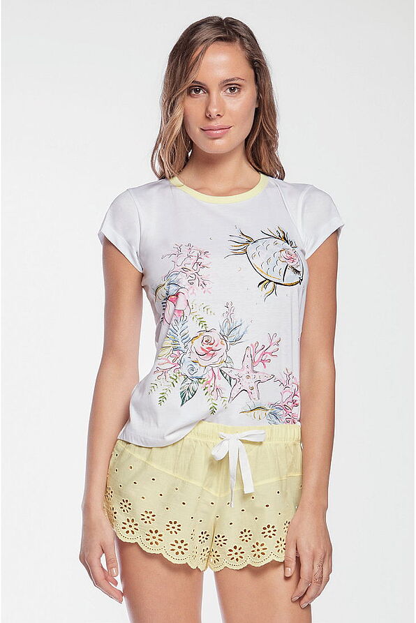 POMPEA PRISCA - WOMEN COTTON SHORT PYJAMAS