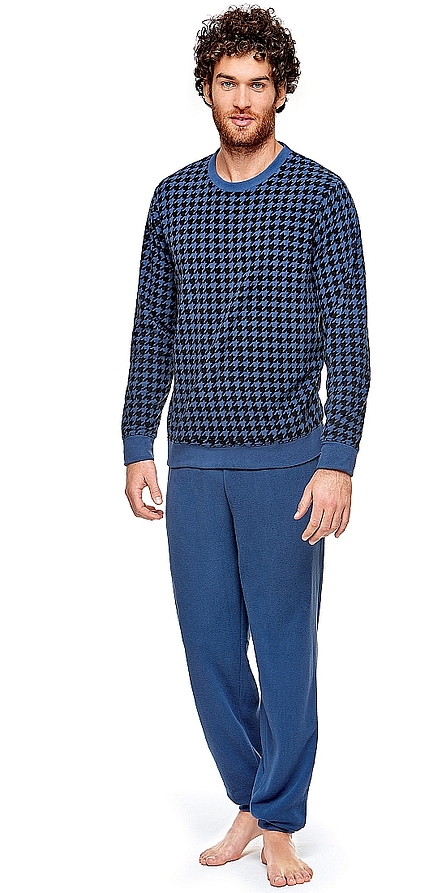 POMPEA ZENO - MEN FASHION MICROPOLAR FLEECE PYJAMAS