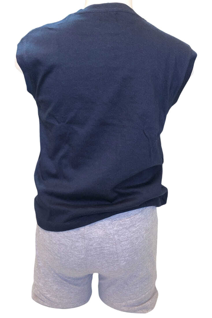 PJ CERRO ΑΓΟΡΙΣΤΙΚΗ ΒΑΜΒΑΚΕΡΗ ΚΟΝΤΗ ΠΙΤΖΑΜΑ ΜΕ ΤΥΠΩΜΑ "SURF" ΛΑΙΜΟΚΟΨΗ ΦΑΡΔΥΑ ΤΙΡΑΝΤΑ ΚΑΙ ΤΣΕΠΗ ΠΙΣΩ