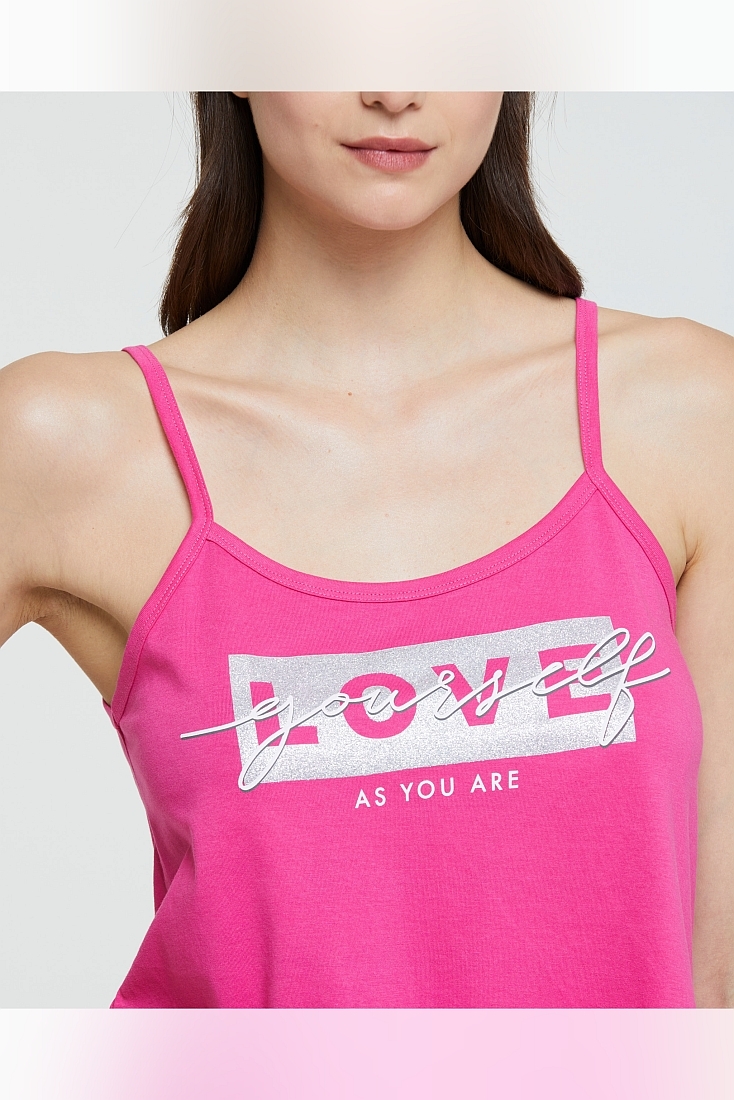 ΓΥΝΑΙΚΕΙΑ ΚΟΝΤΗ ΒΑΜΒΑΚΕΡΗ ΠΙΤΖΑΜΑ ΜΕ ΤΥΠΩΜΑ ΜΕ ΔΙΑΦΟΡΕΣ ΤΕΧΝΙΚΕΣ - ILIA