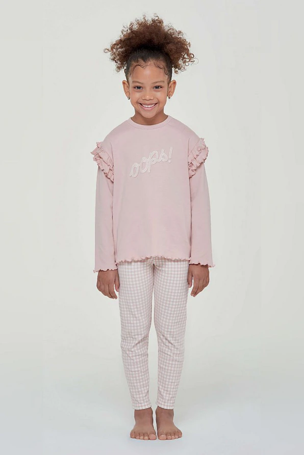 ΚΟΡΙΤΣΙΣΤΙΚΗ ΜΑΚΡΙΑ ΒΑΜΒΑΚΕΡΗ ΠΙΤΖΑΜΑ ΜΕ ΒΟΛΑΝ ΣΤΑ ΜΑΝΙΚΙΑ ΠΑΝΤΕΛΟΝΙ ΜΕ ΔΙΑΚΟΣΜΗΤΙΚΑ ΚΟΥΜΠΙΑ ΚΑΙ ΠΙΣΩ ΤΣΕΠΗ - PJ AURA