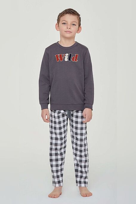 ΑΓΟΡΙΣΤΙΚΗ ΜΑΚΡΙΑ ΒΑΜΒΑΚΕΡΗ ΠΙΤΖΑΜΑ ΜΕ ΤΥΠΩΜΑ ΚΑΙ ΚΑΡΟ ΠΑΝΤΕΛΟΝΙ ΜΕ ΛΑΣΤΙΧΟ ΜΕΣΗΣ ΚΑΙ ΚΟΡΔΟΝΙ ΚΑΙ ΠΙΣΩ ΤΣΕΠΗ - PJ ELVIO