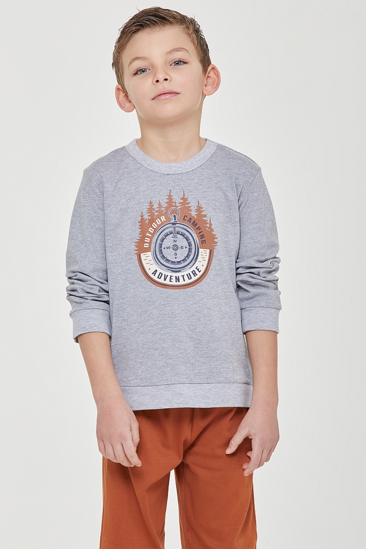 ΑΓΟΡΙΣΤΙΚΗ ΜΑΚΡΙΑ ΒΑΜΒΑΚΕΡΗ ΠΙΤΖΑΜΑ ΜΕ ΣΤΑΜΠΑ ΠΥΞΙΔΑ ΚΑΙ ΠΑΝΤΕΛΟΝΙ ΜΕ ΑΝΟΙΧΤΟ ΜΠΑΤΖΑΚΙ ΚΑΙ ΠΙΣΩ ΤΣΕΠΗ - PJ YARI