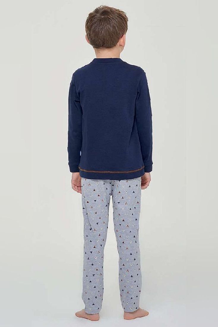 ΑΓΟΡΙΣΤΙΚΗ ΜΑΚΡΙΑ ΒΑΜΒΑΚΕΡΗ ΠΙΤΖΑΜΑ ΜΕ ΣΤΑΜΠΑ ΚΑΙ ΠΑΝΤΕΛΟΝΙ ΜΕ ΛΑΣΤΙΧΟ ΜΕΣΗΣ ΚΟΡΔΟΝΙ ΚΑΙ ΠΙΣΩ ΤΣΕΠΗ - PJ ARIN