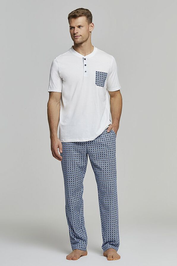 ΑΝΔΡΙΚΗ ΜΑΚΡΙΑ ΒΑΜΒΑΚΕΡΗ ΠΙΤΖΑΜΑ ΜΕ ΠΑΤΙΛΕΤΑ ΤΣΕΠΑΚΙ ΣΤΟ ΣΤΗΘΟΣ ΠΛΑΪΝΕΣ ΤΣΕΠΕΣ ΚΑΙ ΕΜΠΡΙΜΕ ΣΧΕΔΙΟ - PJ GIULIANO