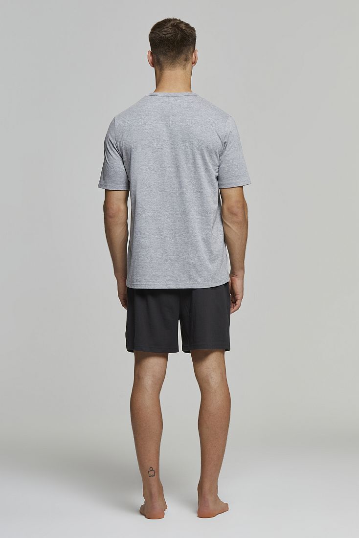 ΑΝΔΡΙΚΗ ΚΟΝΤΗ ΒΑΜΒΑΚΕΡΗ ΠΙΤΖΑΜΑ ΜΕ ΠΙΣΩ ΤΣΕΠΗ ΚΑΙ ΣΤΑΜΠΑ ΜΕ ΣΧΕΔΙΟ ΧΑΡΤΗ - PJ SIMONE