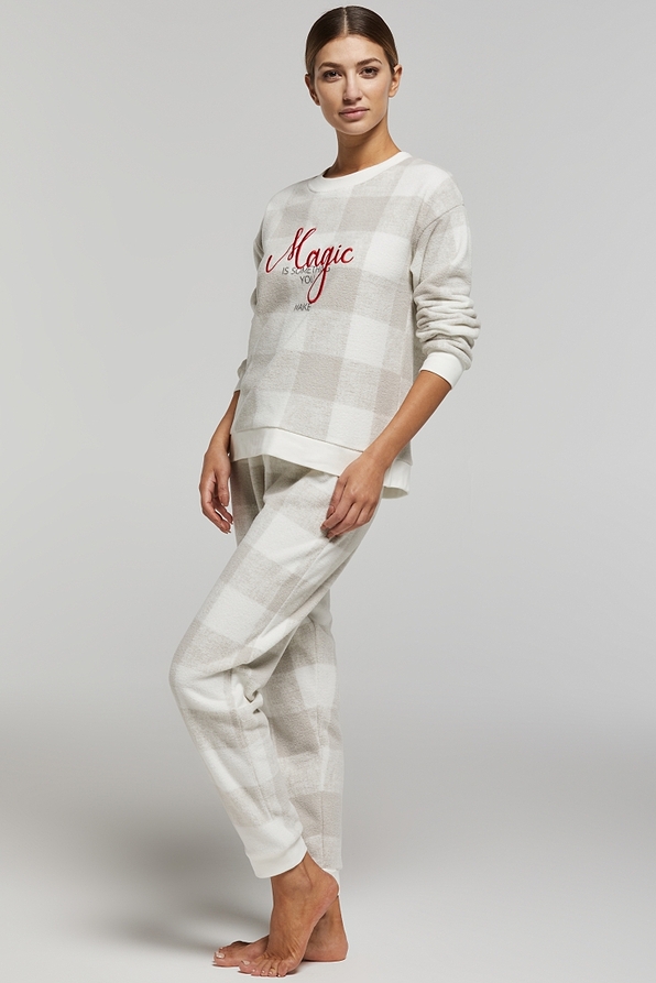 ΓΥΝΑΙΚΕΙΑ ΜΑΛΑΚΗ FLEECE ΠΙΤΖΑΜΑ ΚΑΡΟ ΜΕ ΚΕΝΤΗΜΑ & ΠΑΝΤΕΛΟΝΙ ΜΕ ΠΙΣΩ ΤΣΕΠΗ & ΜΠΑΤΖΑΚΙ ΜΕ ΛΑΣΤΙΧΟ-PJ ARIA