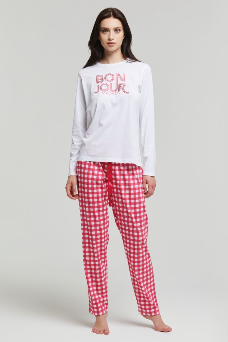 ΓΥΝΑΙΚΕΙΑ ΜΑΚΡΙΑ ΒΑΜΒΑΚΕΡΗ ΠΙΤΖΑΜΑ ΜΕ ΠΙΣΩ ΤΣΕΠΗ ΡΥΘΜΙΖΟΜΕΝΟ ΚΟΡΔΟΝΙ ΜΕΣΗΣ & ΜΠΛΟΥΖΑ ΜΕ GLITTER ΤΥΠΩΜΑ- DESDEMONA