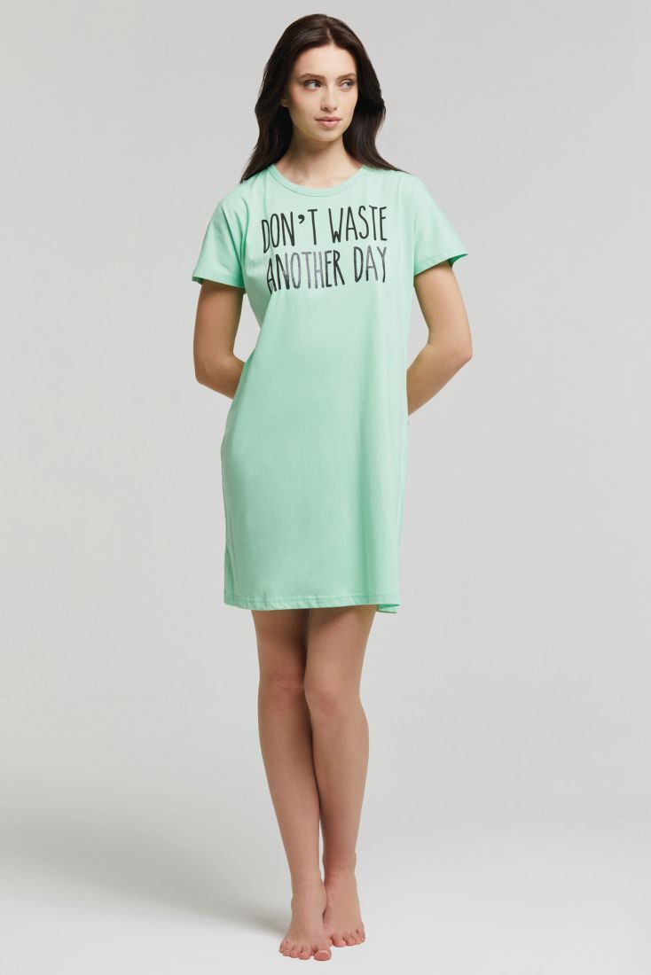 MAXI T-SHIRT ΓΥΝΑΙΚΕΙΟ ΚΟΝΤΟ ΒΑΜΒΑΚΕΡΟ ΝΥΧΤΙΚΟ ΜΕ ΔΙΑΦΟΡΕΣ ΣΤΑΜΠΕΣ- DORA