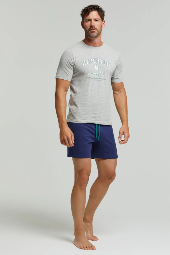 ΑΝΔΡΙΚΗ ΚΟΝΤΗ ΒΑΜΒΑΚΕΡΗ ΠΙΤΖΑΜΑ ΜΟΝΟΧΡΩΜΟ ΣΟΡΤΣ ΜΕ ΡΥΘΜΙΖΟΜΕΝΟ ΚΟΡΔΟΝΙ ΜΕΣΗΣ ΠΙΣΩ ΤΣΕΠΗ & ΜΠΛΟΥΖΑ ΜΕ ΤΥΠΩΜΑ-PJ WILL