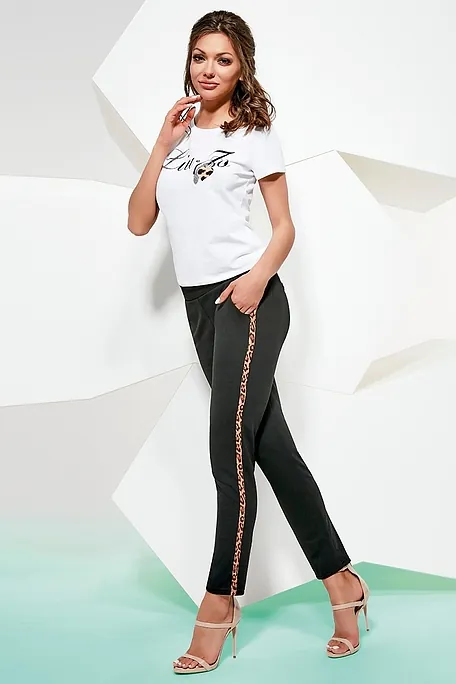 ISLA ΓΥΝΑΙΚΕΙΟ ΕΛΑΣΤΙΚΟ ΚΟΛΑΝ ΠΑΝΤΕΛΟΝΙ ΜΕ ANIMAL ΡΙΓΑ ΣΤΟ ΠΛΑΙ