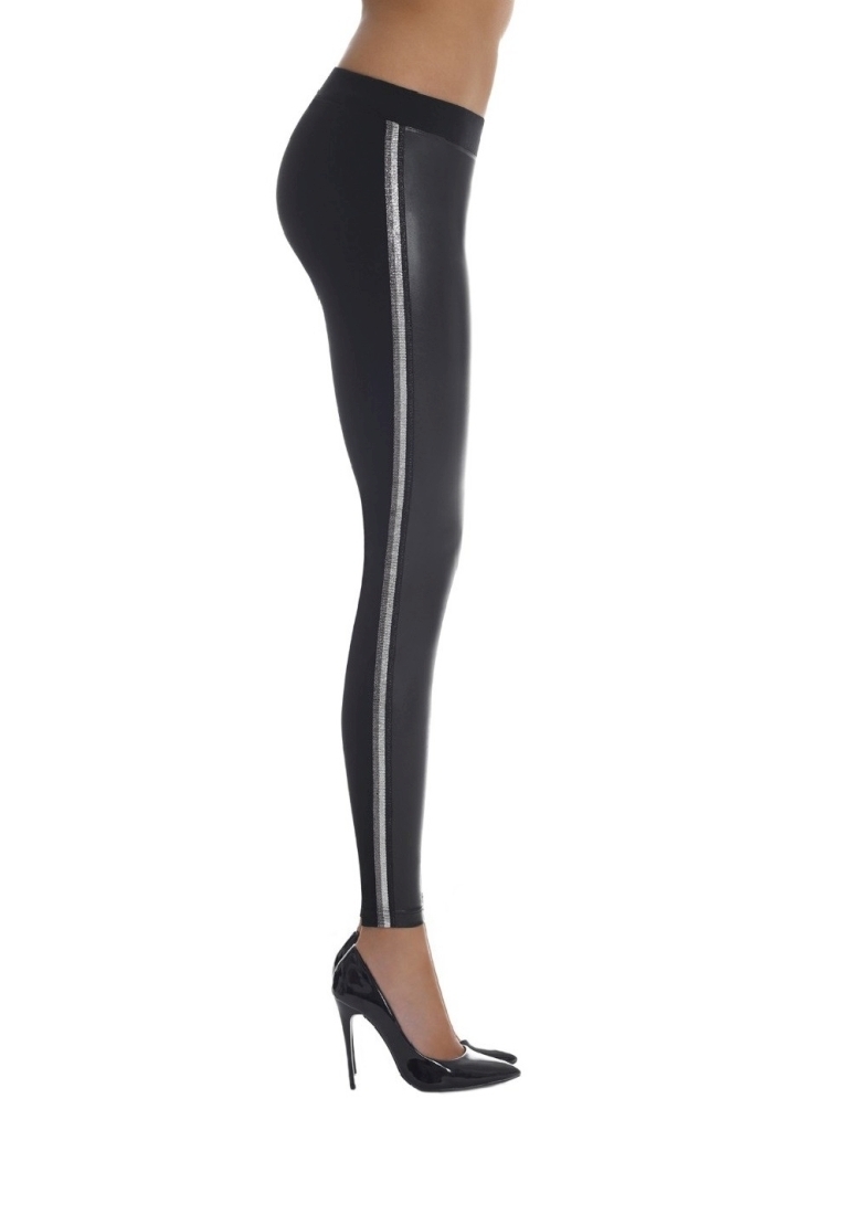 BB KIMBERLY - ΕΛΑΣΤΙΚΟ ΚΟΛΑΝ 200DEN. PUSH-UP, ΜΕ ΣΤΟΙΧΕΙΑ ΔΕΡΜΑΤΟΣ ΜΠΡΟΣΤΑ  ΚΑΙ ΠΟΛΥΧΡΩΜΗ ΡΙΓΑ ΣΤΟ ΠΛΑΙ, ΚΑΛΥΠΤΕΙ ΠΛΗΡΩΣ,