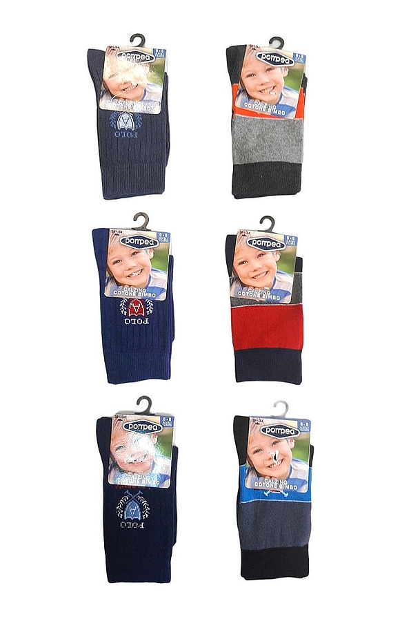 POMPEA BCZ-MANDOLINO - CALZINO BIMBO CALDO COTONE