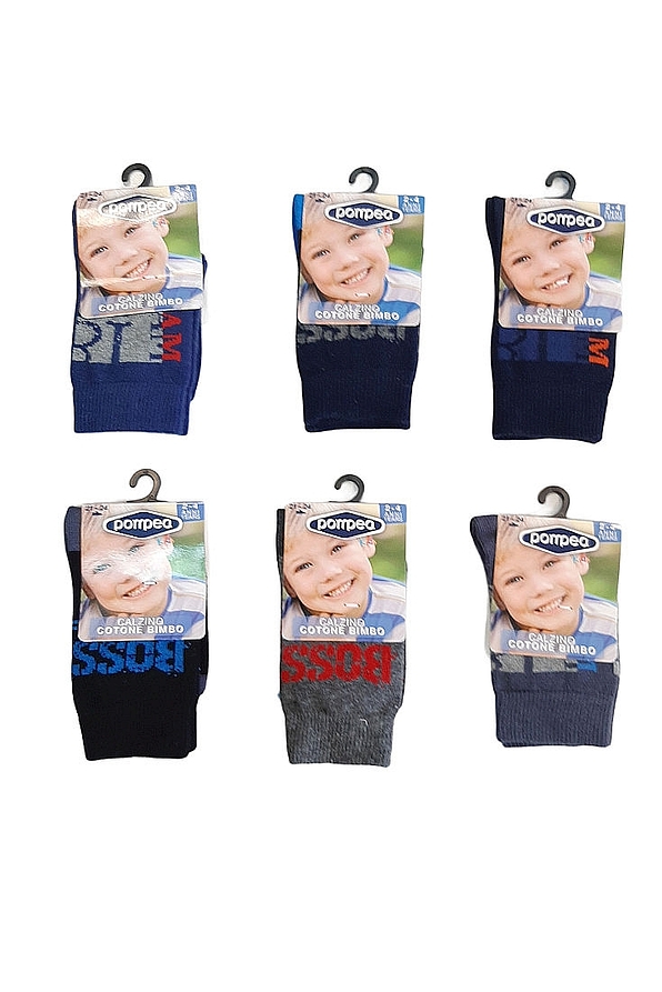 POMPEA BCZ-SAXOFONO - BOY SOCKS IN WARM COTTON