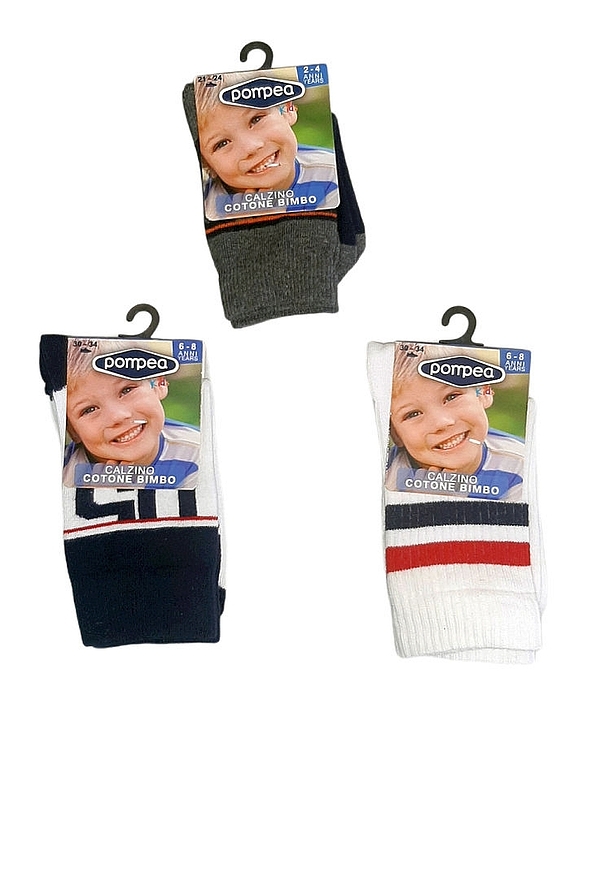 POMPEA BCZ-TROMBA - BOY SOCKS IN WARM COTTON
