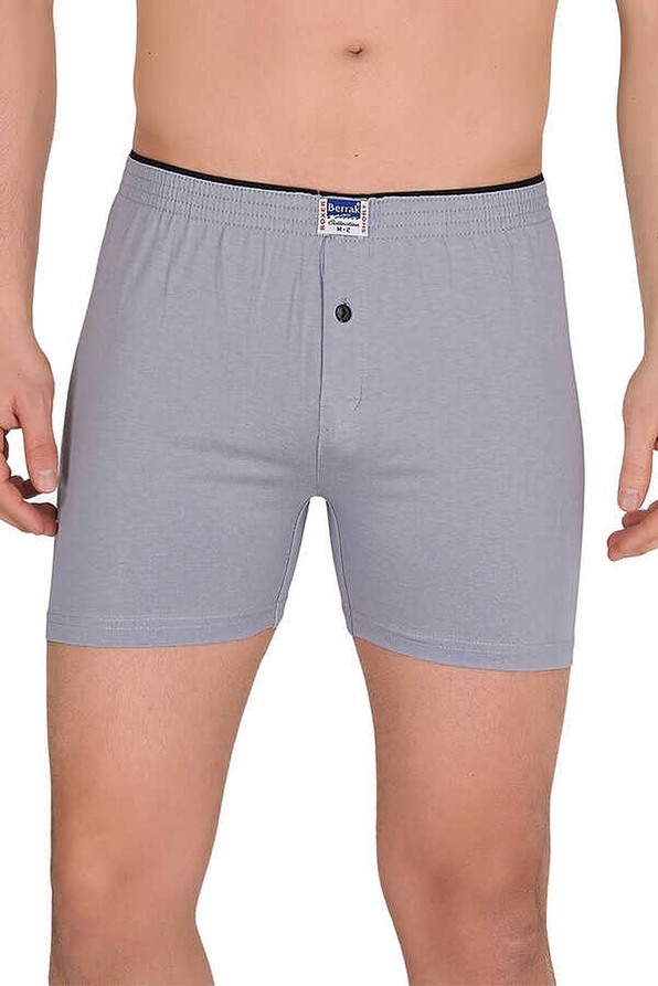 MEN COMBED COTTON PLAIN TRANK WITH BUTTON