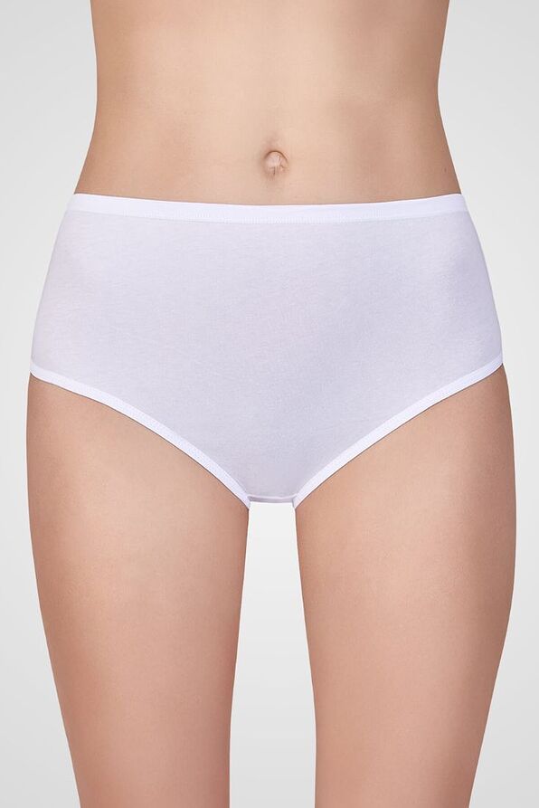 WOMAN COTTON KNICKERS FULL CUP HIGHWAISTED