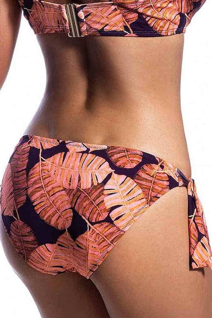 BARBADOS ΓΥΝΑΙΚΕΙΟ ΜΑΓΙΟ ΣΛΙΠ BRAZIL ΔΕΤΟ ΜΕ ΚΟΡΔΟΝΙΑ ΚΑΙ ΣΧΕΔΙΟ ΦΥΛΛΑ