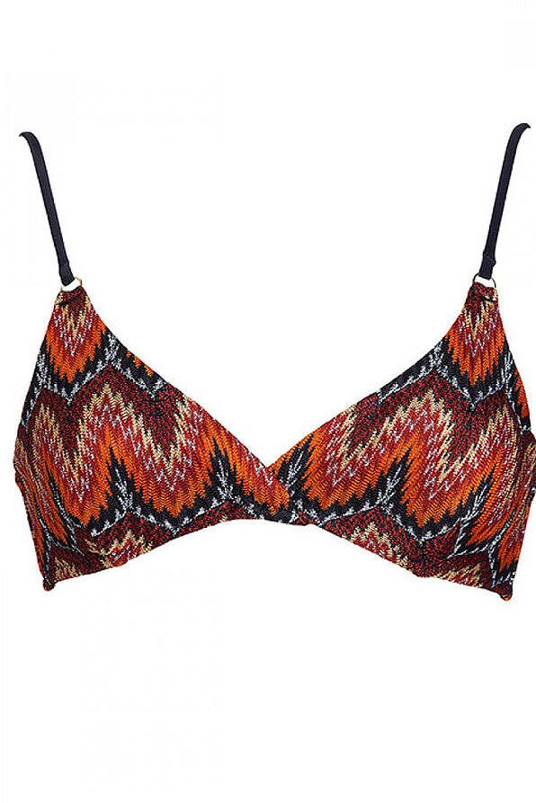 INDIAN NIGHTS WOMAN BIKINI TOP PRINTED