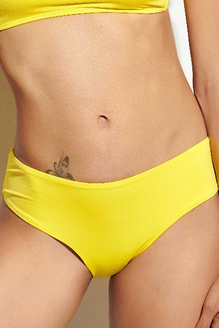 FASHION SOLIDS ΓΥΝΑΙΚΕΙΟ ΜΟΝΟΧΡΩΜΟ ΜΑΓΙΟ ΣΛΙΠ HIPSTER BOTTOM