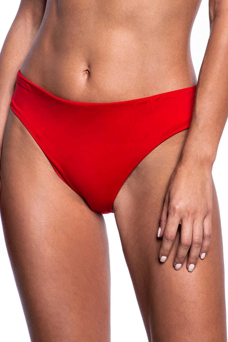 SOLIDS ΓΥΝΑΙΚΕΙΟ ΜΑΓΙΟ BIKINI SLIP ΜΟΝΟΧΡΩΜΟ ΧΑΜΗΛΟΜΕΣΟ ΜΕΣΑΙΑΣ ΠΙΣΩ ΚΑΛΥΨΗΣ