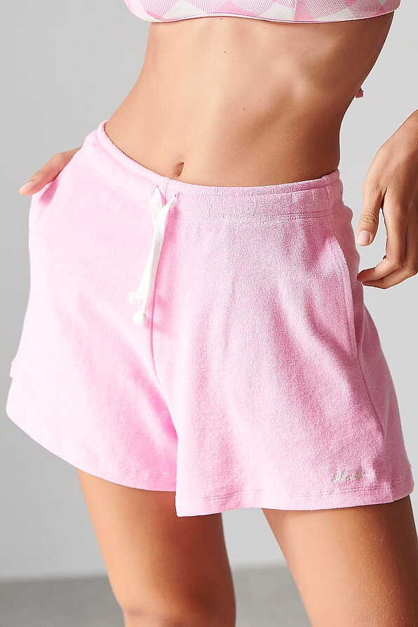 TERRY LOVE WOMΑΝ TERRY COTTON SHORTS PLAIN