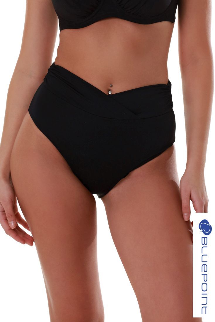 SOLIDS WOMAN BIKINI BOTTOM HIGHWAISTED HIGH LEG PLAIN FULL BACK COVERAGE