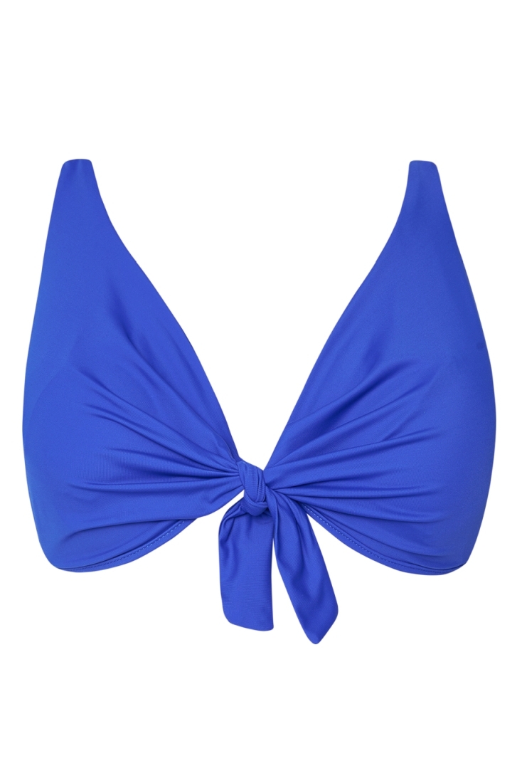 SOLIDS ΓΥΝΑΙΚΕΙΟ ΜΑΓΙΟ BIKINI TOP ΜΟΝΟΧΡΩΜΟ CUP D ΜΕ ΡΥΘΜΙΖΟΜΕΝΕΣ ΤΙΡΑΝΤΕΣ ΜΠΑΝΕΛΑ ΧΩΡΙΣ ΕΝΙΣΧΥΣΗ
