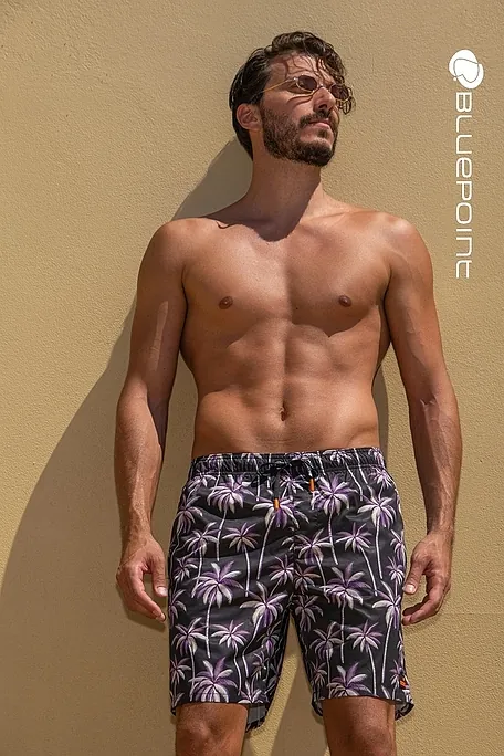 ΑΝΔΡΙΚΟ ΜΑΓΙΟ ΒΕΡΜΟΥΔΑ ΣΤΟ ΓΟΝΑΤΟ ΜΕ TROPICAL ΤΥΠΩΜΑ ΤΣΕΠΕΣ ΚΑΙ ΚΟΡΔΟΝΙ ΜΕΣΗΣ-TROPICAL ZONE