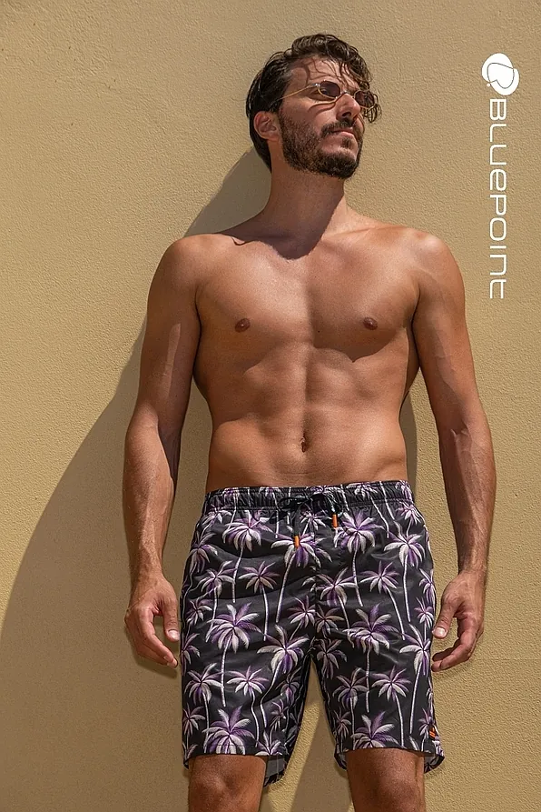 ΑΝΔΡΙΚΟ ΜΑΓΙΟ ΒΕΡΜΟΥΔΑ ΣΤΟ ΓΟΝΑΤΟ ΜΕ TROPICAL ΤΥΠΩΜΑ ΤΣΕΠΕΣ ΚΑΙ ΚΟΡΔΟΝΙ ΜΕΣΗΣ-TROPICAL ZONE