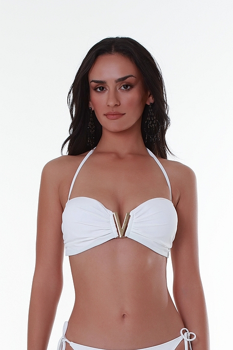 ΓΥΝΑΙΚΕΙΟ ΜΑΓΙΟ BIKINI TOP STRAPLESS PUSH-UP ΜΟΝΟΧΡΩΜΟ ME ΕΝΙΣΧΥΣΗ ΑΠΟΣΠΩΜΕΝΕΣ ΤΙΡΑΝΤΕΣ & ΔΕΣΙΜΟ ΠΛΑΤΗΣ ΜΕ ΚΟΜΠΟ-SOLIDS