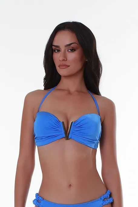 ΓΥΝΑΙΚΕΙΟ ΜΑΓΙΟ BIKINI TOP STRAPLESS PUSH-UP ΓΥΑΛΙΣΤΕΡΟ ME ΕΝΙΣΧΥΣΗ ΑΠΟΣΠΩΜΕΝΕΣ ΤΙΡΑΝΤΕΣ & ΔΕΣΙΜΟ ΠΛΑΤΗΣ-FASHION SOLIDS