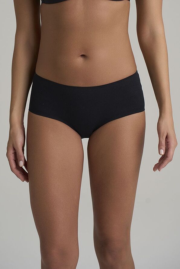 2-PACK COTTON HIGH BRIEF SEAMLESS WITH BONDED EDGES
