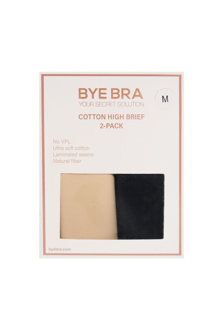 2-PACK ΒΑΜΒΑΚΕΡΑ ΨΗΛΟΜΕΣΑ BIKINI ΣΛΙΠ ΧΩΡΙΣ ΡΑΦΕΣ ΜΕ ΘΕΡΜΟΚΟΛΛΗΜΕΝΑ ΤΕΛΕΙΩΜΑΤΑ
