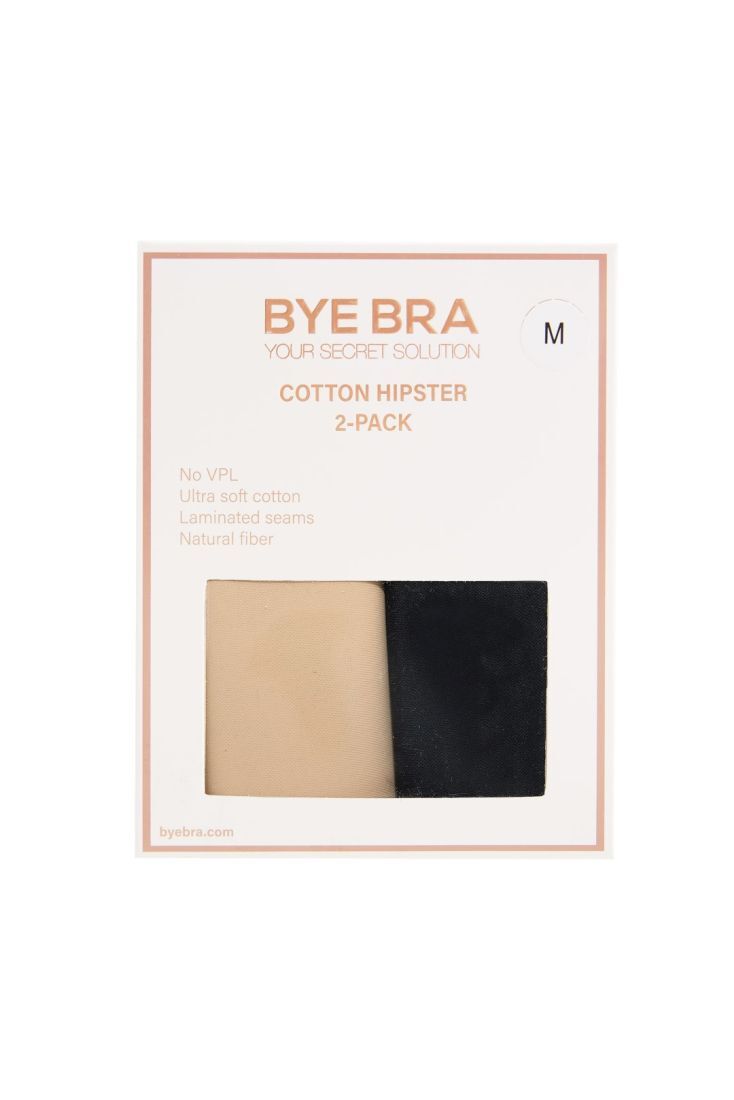 2-PACK ΒΑΜΒΑΚΕΡΑ HIPSTER ΣΛΙΠ ΧΩΡΙΣ ΡΑΦΕΣ ΜΕ ΘΕΡΜΟΚΟΛΛΗΜΕΝΑ ΤΕΛΕΙΩΜΑΤΑ
