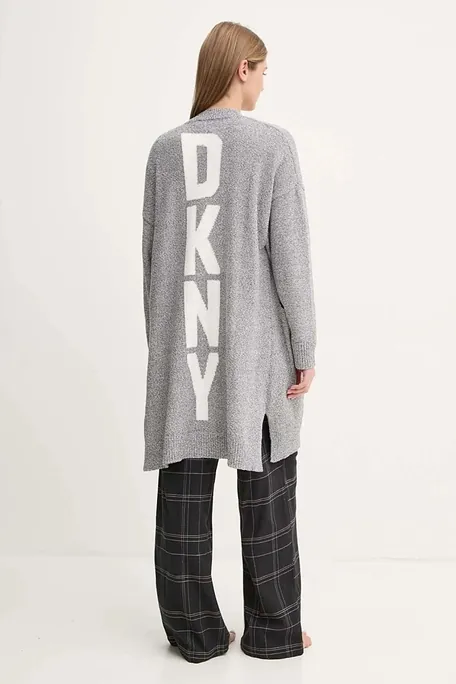 DKNY ΓΥΝΑΙΚΕΙΑ ΖΑΚΕΤΑ ΜΠΟΥΚΛΕ ΜΕ ΡΙΜΠ ΛΕΠΤΟΜΕΡΕΙΕΣ ΚΑΙ ΤΥΠΩΜΑ ΣΤΟ ΠΙΣΩ ΜΕΡΟΣ