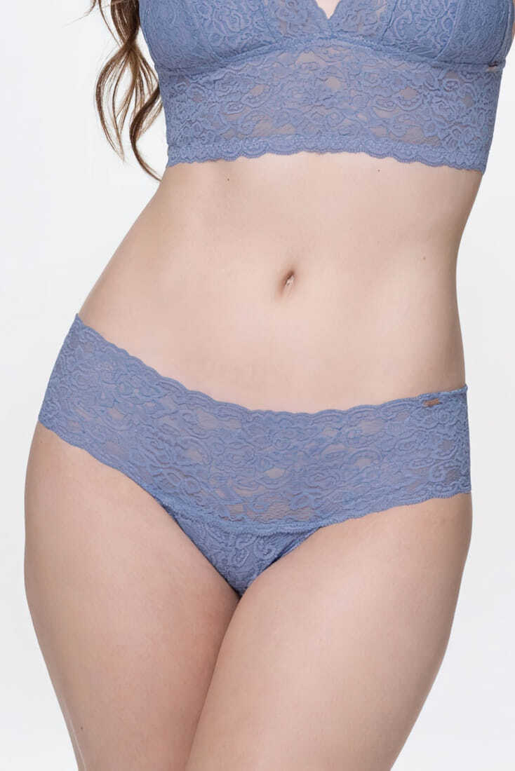 LANA/ECO-2PP 2-PACK WOMAN BRIEFS WITH FLORAL LACE