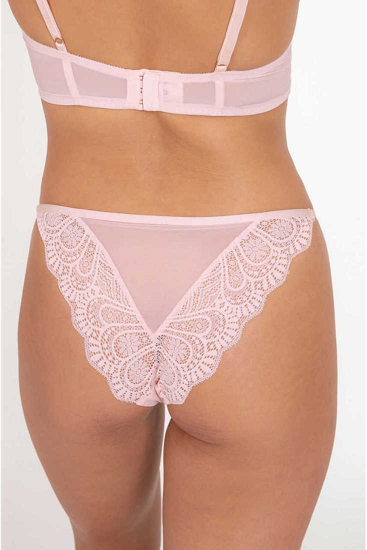 BLISSFUL TANGA ΓΥΝΑΙΚΕΙΟ ΣΛΙΠ ΤΑΝΓΚΑ ECO ΣΕΙΡΑ ΜΕ ΔΑΝΤΕΛΑ